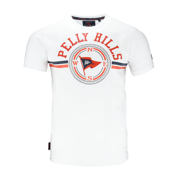 T-shirt blanc RING ROPE - PELLY HILLS