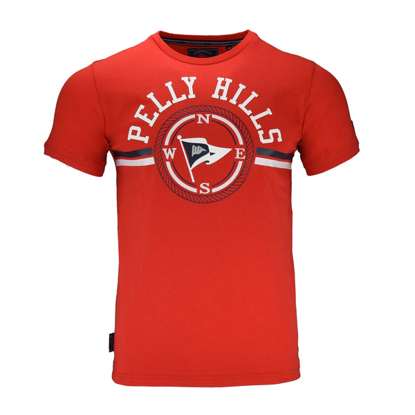 T-shirt rouge RING ROPE - PELLY HILLS
