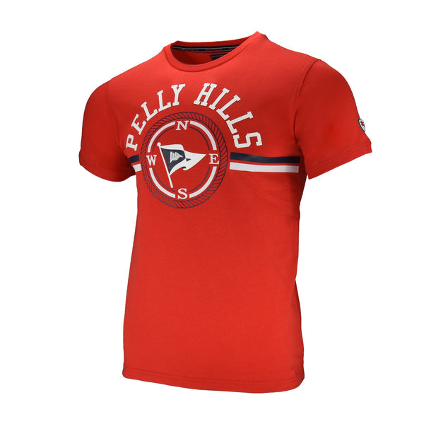 T-shirt rouge RING ROPE - PELLY HILLS